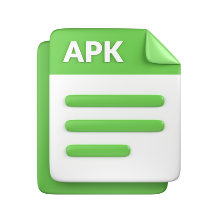 APK File  3D Icon