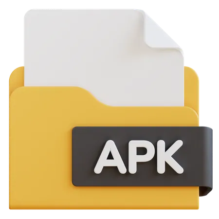 Apk File  3D Icon