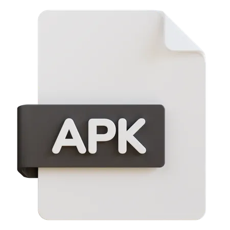 Apk File  3D Icon