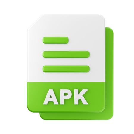 APK File  3D Icon