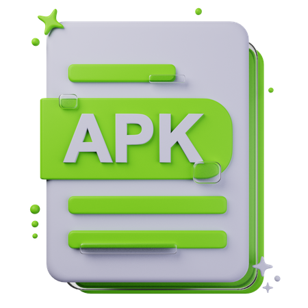 APK File  3D Icon