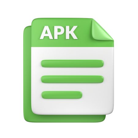 APK File  3D Icon