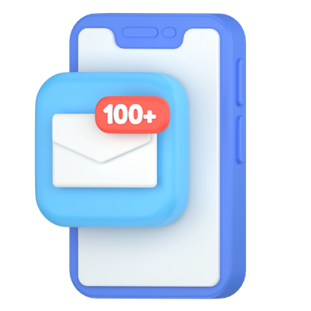 Aplicación de correo electrónico  3D Icon