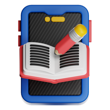 Aplicación de aprendizaje  3D Icon