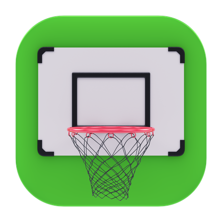 Aplicación de baloncesto  3D Icon