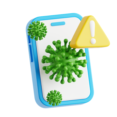 Aplicación de seguimiento de virus  3D Icon