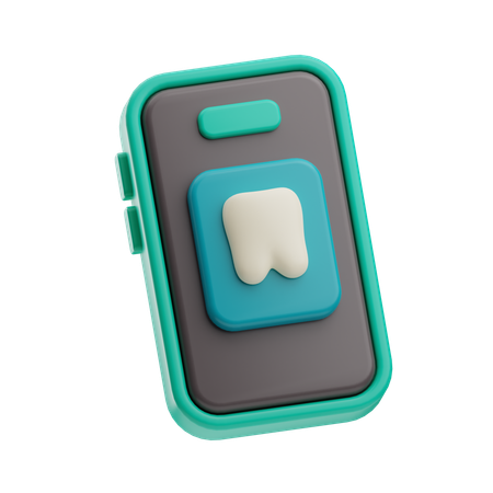 Aplicación dentista  3D Icon