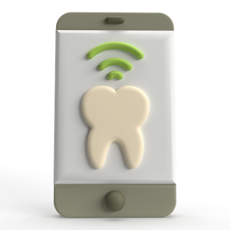 Aplicación dentista  3D Icon