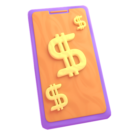 Aplicación financiera  3D Icon