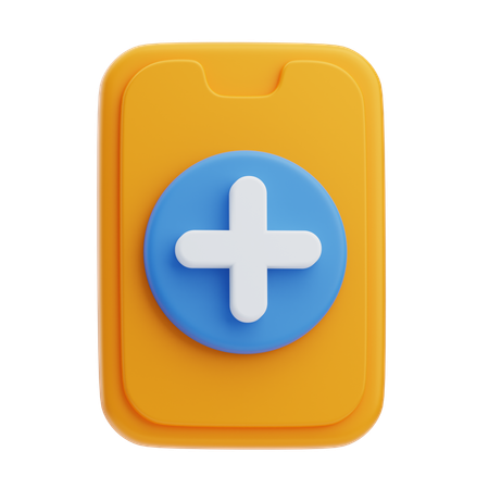 Aplicación médica  3D Icon