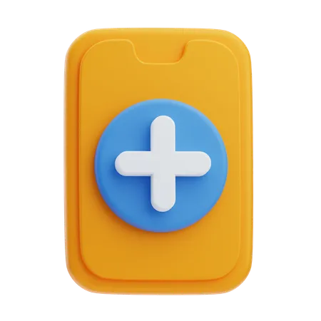 Aplicación médica  3D Icon