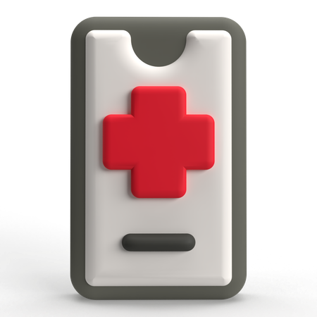 Aplicación médica  3D Icon