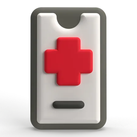 Aplicación médica  3D Icon