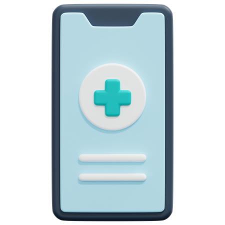 Aplicación médica  3D Icon