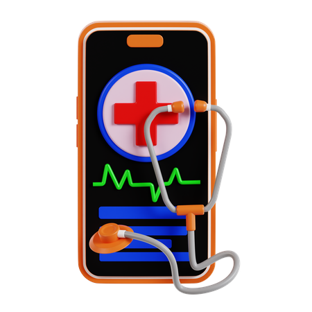 Aplicación médica  3D Icon