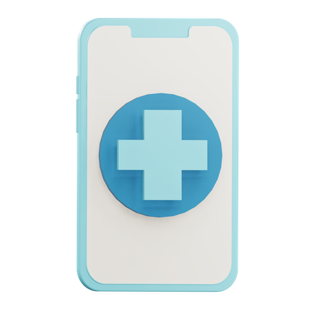 Aplicación médica  3D Icon