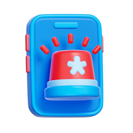 Aplicación médica de emergencia  3D Icon