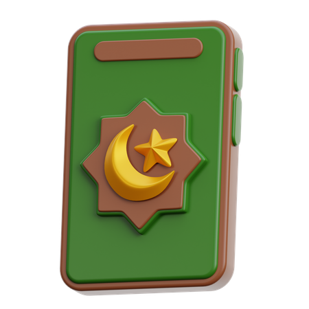 Aplicación de ramadán  3D Icon