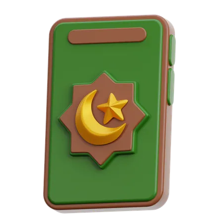 Aplicación de ramadán  3D Icon