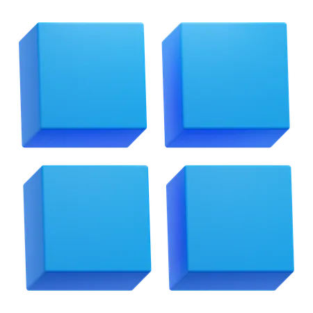 Aplicaciones  3D Icon