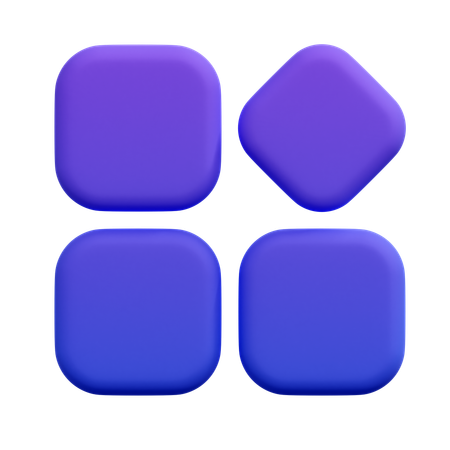 Aplicaciones  3D Icon
