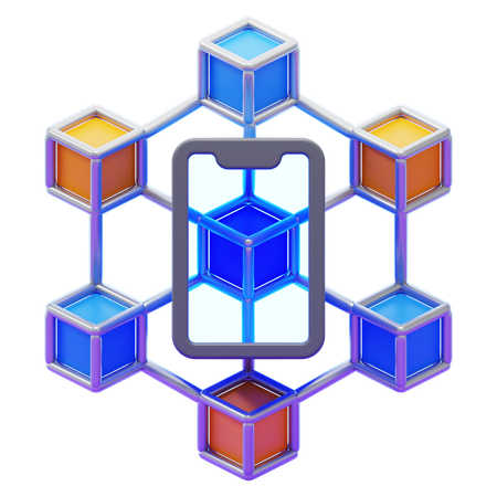 Dapps  3D Icon