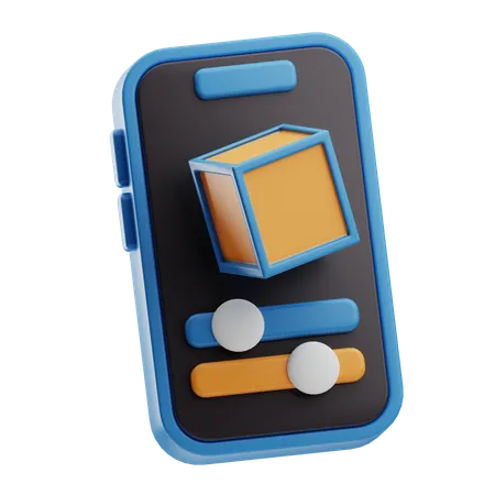 Aplicativo 3D  3D Icon