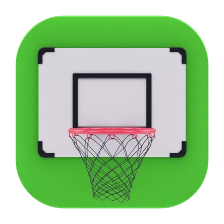 Aplicativo de basquete  3D Icon