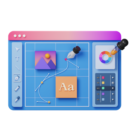 Aplicativo de design  3D Icon