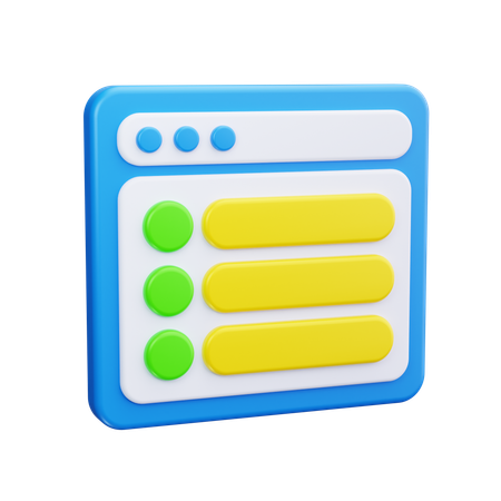 Aplicativo do site  3D Icon