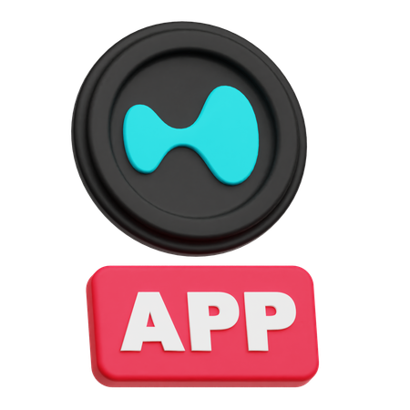 Aplicativo hiperlíquido  3D Icon