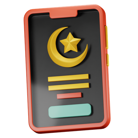 Aplicativo Ramadã  3D Icon