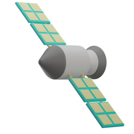Apollo-Satellit  3D Icon