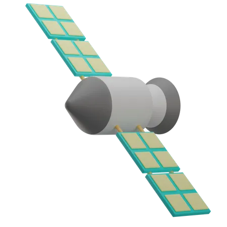 Apollo Satellite  3D Illustration