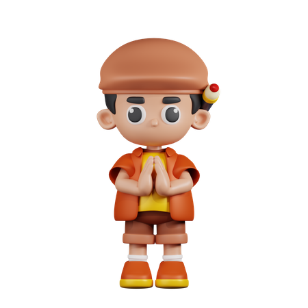 Apologizing Artist  3D Icon