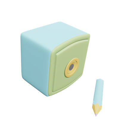 Apontador  3D Icon