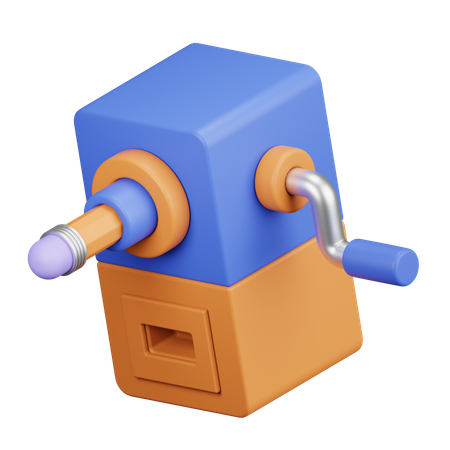 Apontador de lápis  3D Icon