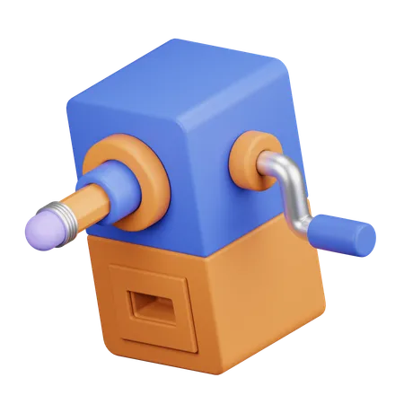 Apontador de lápis  3D Icon