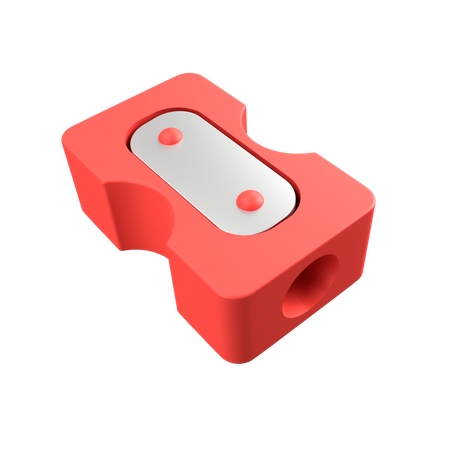 Apontador de lápis  3D Icon