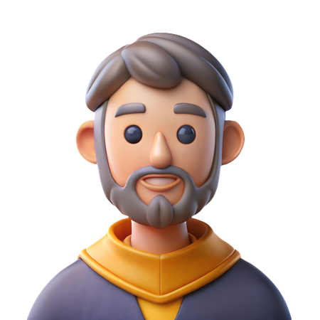 Apóstolo paulo  3D Icon