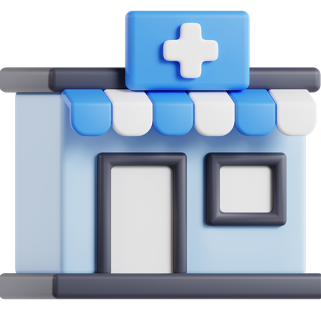 Apotek  3D Icon