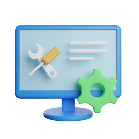 Apoyo técnico  3D Icon