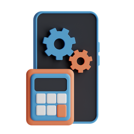 App Calculator  3D Icon