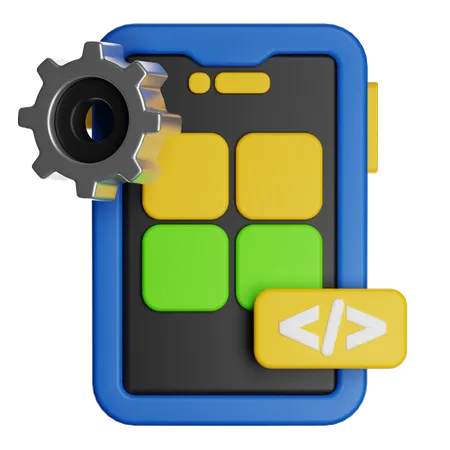 アプリ開発  3D Icon