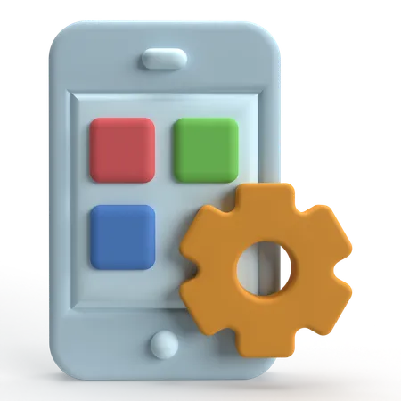 App Development  3D Icon