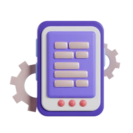 App Development  3D Icon