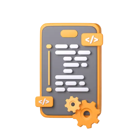 App Development  3D Icon