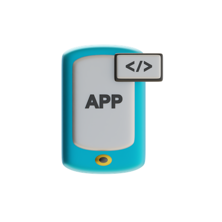 App Development  3D Icon