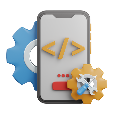 App Development  3D Icon