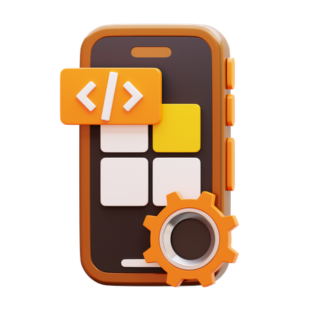 App Development  3D Icon